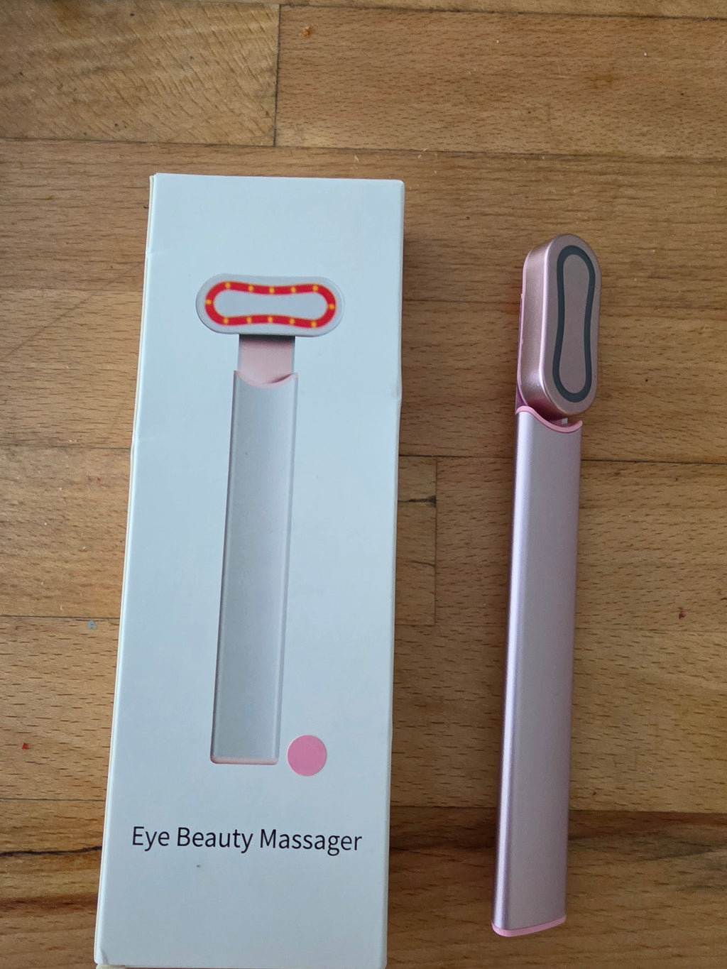Masseur Yeux EMS ORYNTIS — boîte et appareil