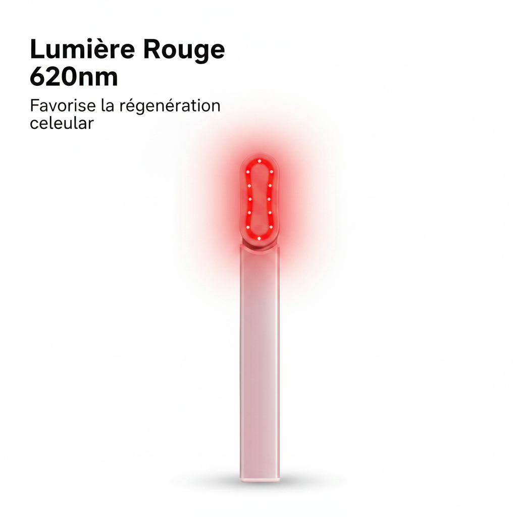 Lumière Rouge 620nm – favorise la régénération cellulaire